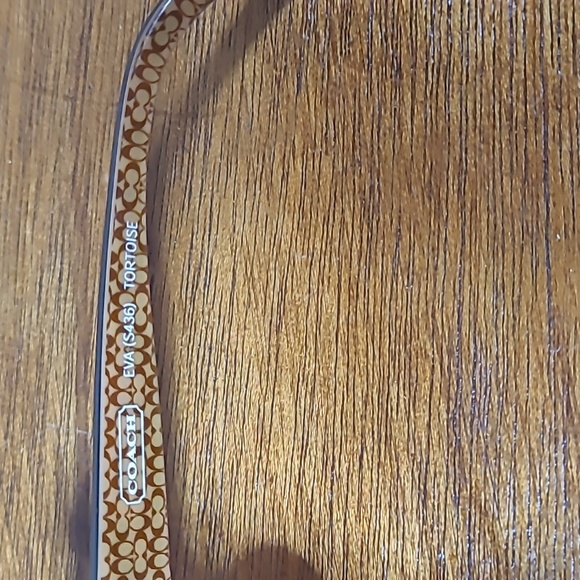 Coach EVA S436 prescription sunglasses. Lenses can be changed to your RX - Picture 2 of 3